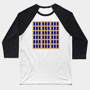 Empire State Building Pattern, New York City Baseball T-Shirt